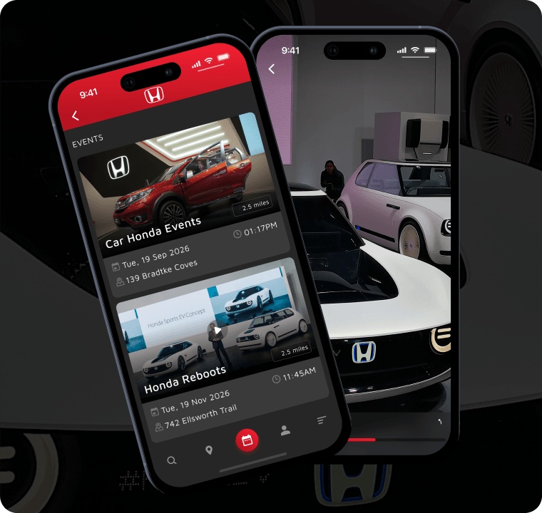 Honda digital product by Wve Labs