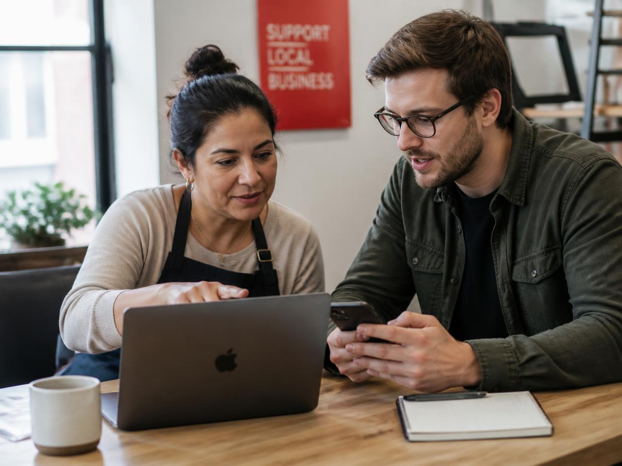 A entertainment business owner planning a custom app with a Wve Labs developer